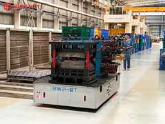 چرخ دستی انتقال قالب برقی 12 تنی، چرخ دستی با باتری بدون ردیابی