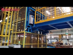 سبد حمل و نقل با باتری میز غلتکی، چرخ دستی ریلی انتقال مواد سفارشی