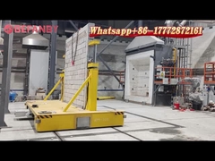 دو مجموعه چرخ با هم استفاده می شود، کالسکه انتقال باتری سفارشی