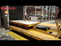 واگن انتقال RGV با واگن بالایی بدون نیروی محرکه، واگن انتقال باتری ریلی سفارشی