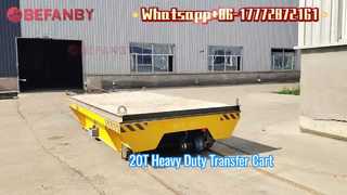 چرخ دستی انتقال ریلی سفارشی برای کارخانه ورق فولادی، سبد حمل و نقل 20T قابل انعطاف