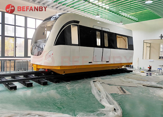 Motorized Industry Transfer Electric Towed Rail Trolley