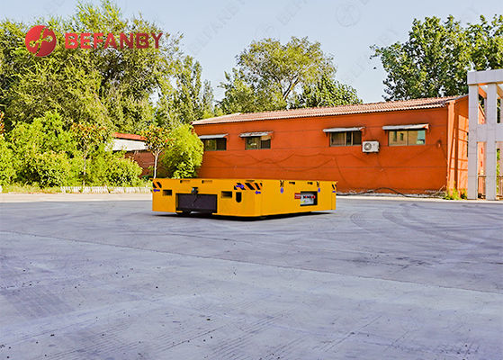 15 Ton Unlimted Running Distance Battery Operated Trackless Transfer Trolleys