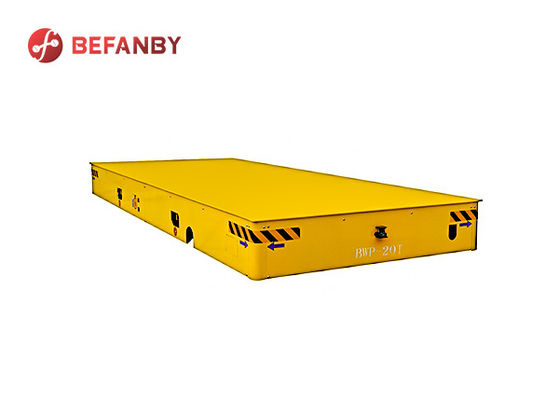 Heavy Load Mold Factory Automatic Dumping Device No Rail Transfer Cart