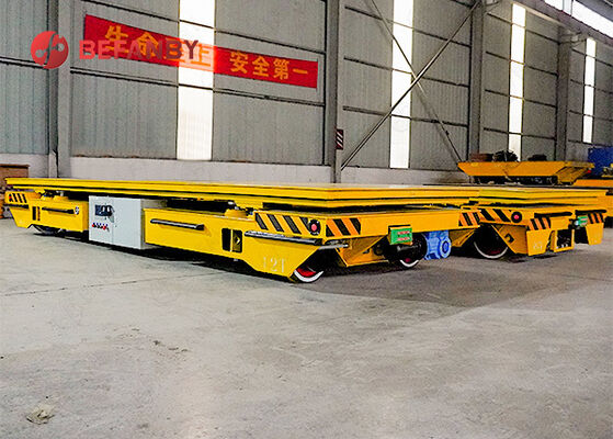 Heavy Load 12T Battery Powered RGV Robot Transfer Cart with Intelligent Control System