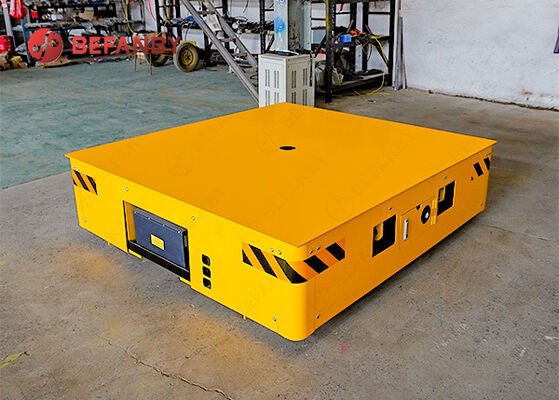 Battery Transport Trolley For Machinery Factory
