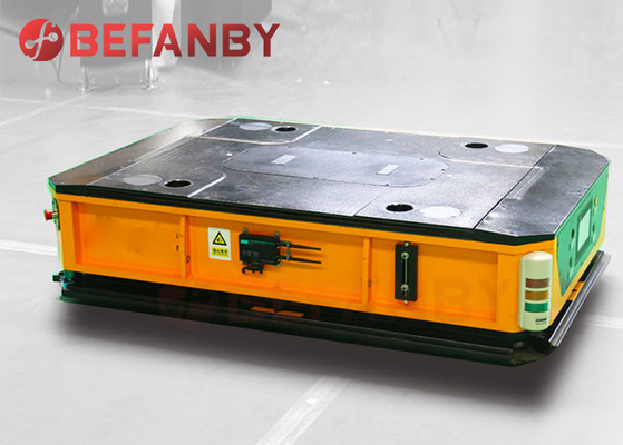 10 Ton Agv Trolley Automated Guided Vehicles With PLC Screen