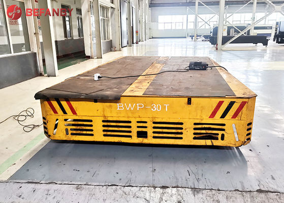 Heat Resistant Automatic Trackless Transfer Cart 1-300T For Material Handling