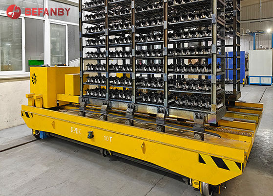 Self-Propelled High Temperature Proof Rail Transfer Cart with Up to 500ton Capacity