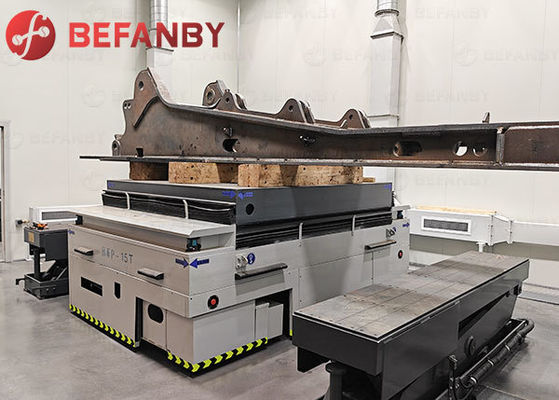 استفاده از دو چرخ محرک با دستگاه بلند در ماشین انتقال بدون ریل کارخانه