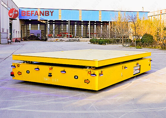 حرفه ای 15T ظرفیت بار حمل و نقل هیدرولیک کالسکه لیفت با کنترل از راه دور بی سیم و سیستم بلند کردن هیدرولیک
