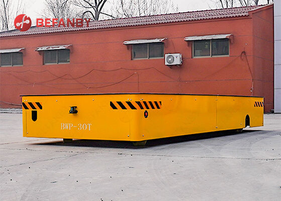 Customized 30T Capacity Trackless Transfer Carts