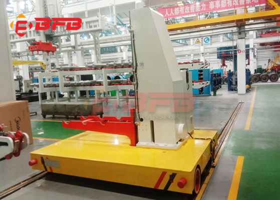 10 Ton AGV Automatic Guided Vehicle Rail Pallet Transport Trolley